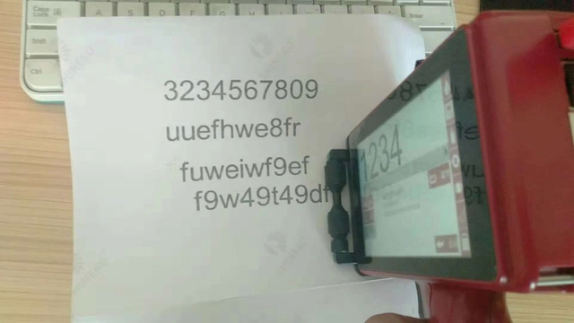 如何導(dǎo)?外部數(shù)據(jù)?F6手持式噴碼機？